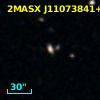 2MASX J11073841+0003372