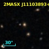 2MASX J11103893+0003107