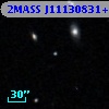 2MASS J11130831+0003340