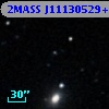 2MASS J11130529+0001255