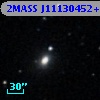 2MASS J11130452+0000324