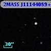 2MASS J11144089+0006250