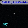 2MASS J11143414+0012084