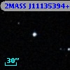2MASS J11135394+0013363