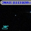 2MASS J11131699+0014039