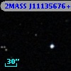 2MASS J11135676+0014049