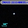 2MASS J11140035+0015377