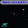 2MASS J11141673+0007011