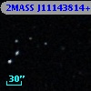 2MASS J11143814+0008344
