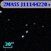 2MASS J11144220+0008408