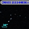2MASS J11144036+0008456