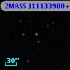 2MASS J11133900+0009052