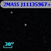 2MASS J11135967+0010483
