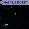 2MASS J11132727+0011229