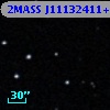 2MASS J11132411+0004190