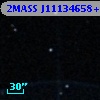 2MASS J11134658+0002349