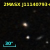2MASX J11140793+0001048