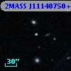 2MASS J11140750+0000344