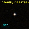 2MASS J11144754+0000222