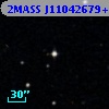2MASS J11042679+0009463