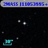 2MASS J11053885+0014476