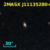 2MASX J11135280+0000148