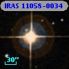IRAS 11058-0034