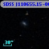 SDSS J110655.15-001845.3