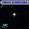 2MASS J11091504-0027173