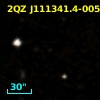 2QZ J111341.4-005600
