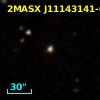2MASX J11143141-0034275