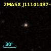 2MASX J11141487-0032091