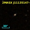 2MASX J11135147-0030231