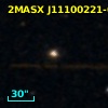2MASX J11100221-0058122
