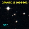 2MASX J11093661-0052184