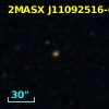 2MASX J11092516-0031017