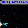 SDSS J110739.39-003453.3