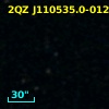 2QZ J110535.0-012521