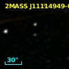 2SLAQ J111149.48-002558.8