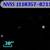 NVSS J110357-021145