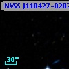 NVSS J110427-020251