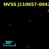 NVSS J110657-004234