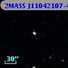 2MASS J11042107-0010167