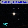 2MASS J11044680-0002342