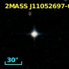2MASS J11052697-0013468