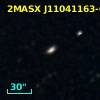2MASX J11041163-0009564