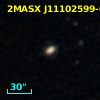 2MASX J11102599-0016412