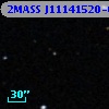 2MASS J11141520-0009245