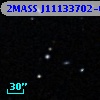 2MASS J11133702-0012162