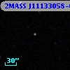 2MASS J11133058-0014155